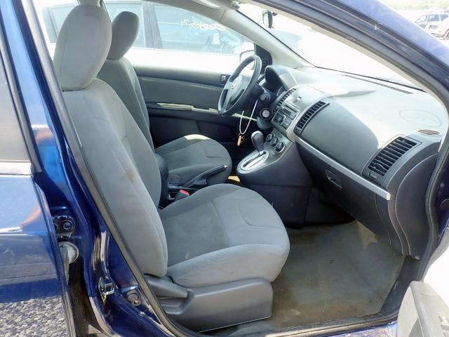 3N1AB6AP0CL762655 - 2012 NISSAN SENTRA 2.0 BLUE photo 5