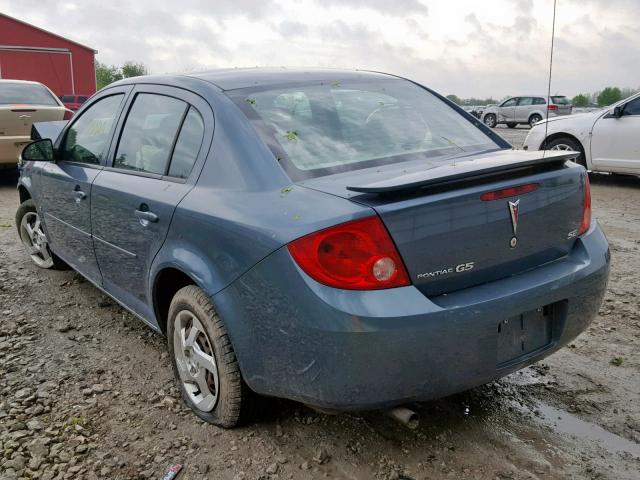 1G2AL55F277345767 - 2007 PONTIAC G5 SE GRAY photo 3