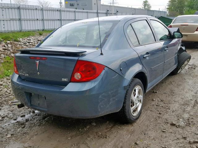 1G2AL55F277345767 - 2007 PONTIAC G5 SE GRAY photo 4