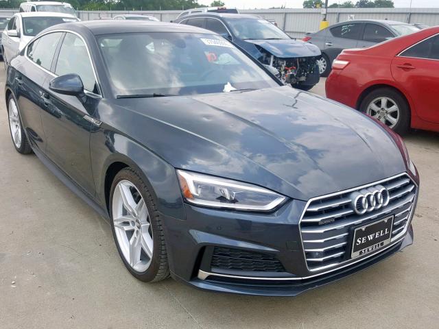 WAUENCF53JA135784 - 2018 AUDI A5 PREMIUM GRAY photo 1