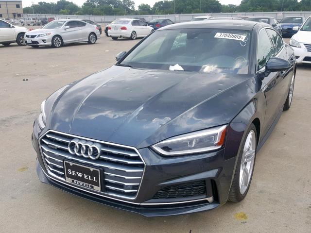 WAUENCF53JA135784 - 2018 AUDI A5 PREMIUM GRAY photo 2