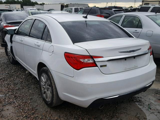 1C3CCBAG7EN195038 - 2014 CHRYSLER 200 LX WHITE photo 3