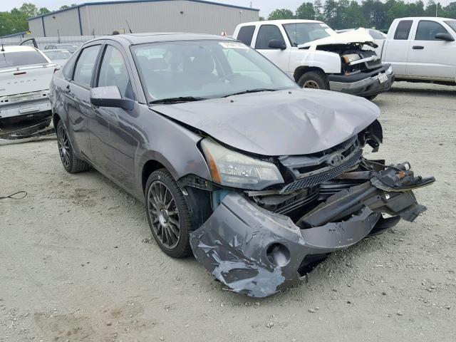 1FAHP3GN7BW153546 - 2011 FORD FOCUS SES GRAY photo 1