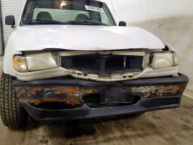 4F4YR12CXYTM34935 - 2000 MAZDA B2500 WHITE photo 9