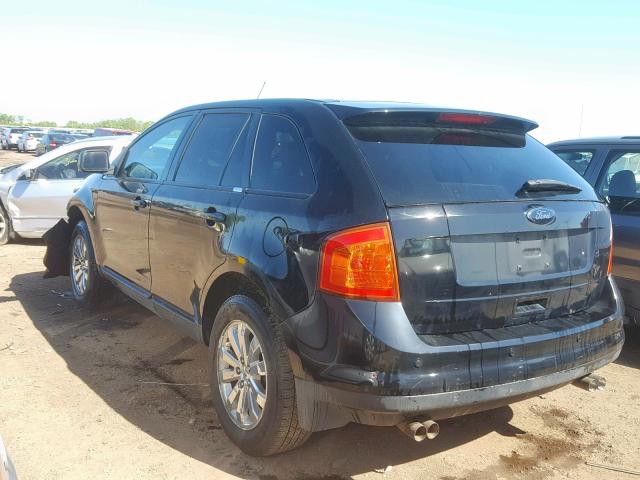 2FMDK49CX8BB24265 - 2008 FORD EDGE LIMIT BLACK photo 3