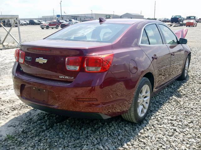 1G11C5SL5FF134582 - 2015 CHEVROLET MALIBU 1LT 红色 照片 4
