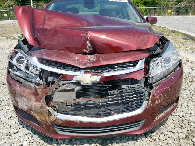1G11C5SL5FF134582 - 2015 CHEVROLET MALIBU 1LT 红色 照片 9