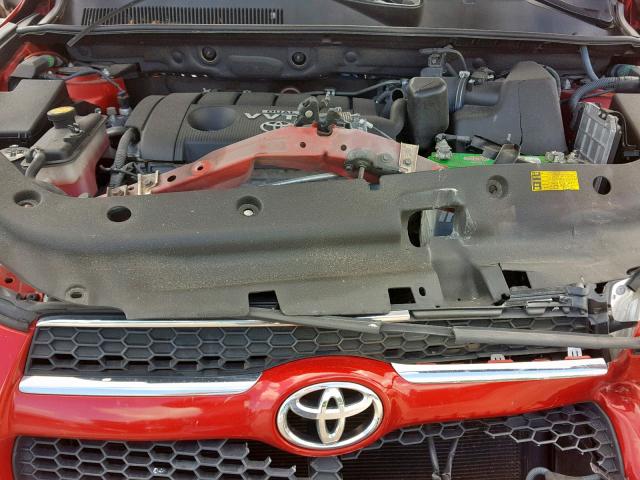 JTMZF31V59D010112 - 2009 TOYOTA RAV4 LIMIT RED photo 7