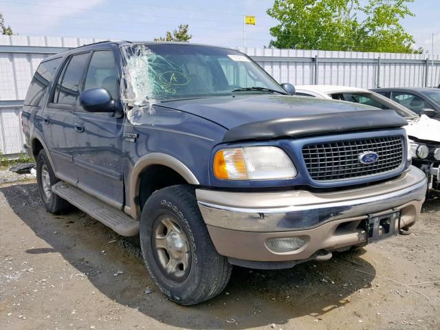 1FMPU18L5YLA54486 - 2000 FORD EXPEDITION BLUE photo 1