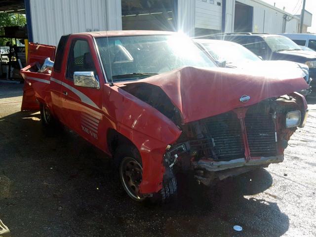 1N6HD16S6SC439370 - 1995 NISSAN TRUCK KING RED photo 1