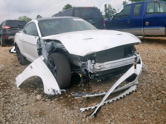 1FA6P8CFXK5129315 - 2019 FORD MUSTANG GT WHITE photo 1