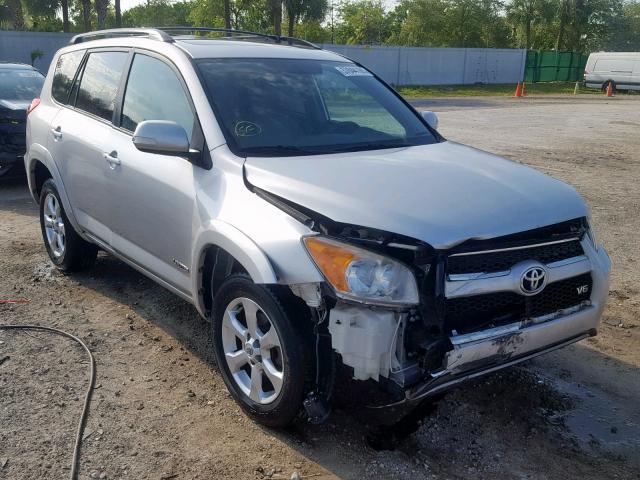 2T3YK4DV6AW005128 - 2010 TOYOTA RAV4 LIMIT SILVER photo 1