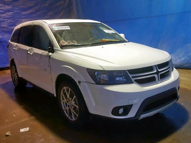 3C4PDCEG0JT523503 - 2018 DODGE JOURNEY GT WHITE photo 1