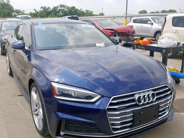 WAUENCF58KA010040 - 2019 AUDI A5 PREMIUM BLUE photo 1