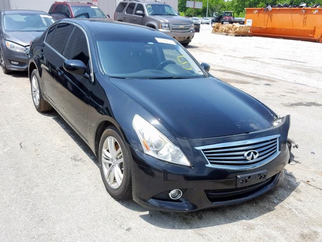 JN1CV6AR9AM251336 - 2010 INFINITI G37 BLACK photo 1