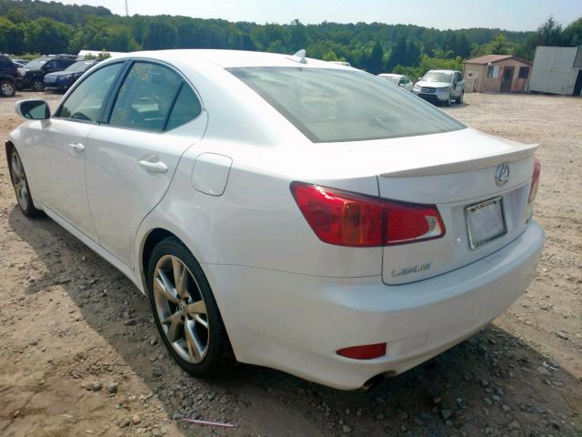 JTHBK262495093384 - 2009 LEXUS IS 250 SILVER photo 3