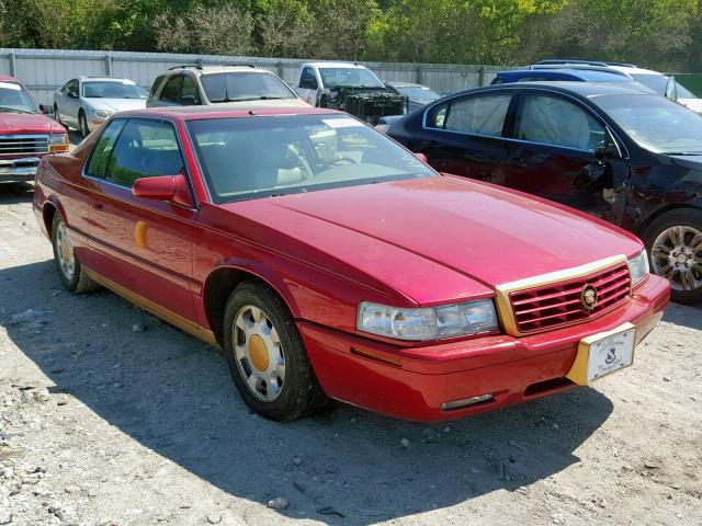 1G6ET12901B103944 - 2001 CADILLAC ELDORADO T BURGUNDY photo 1