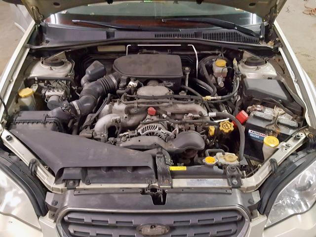 4S4BP61C967332191 - 2006 SUBARU LEGACY OUT TAN photo 7