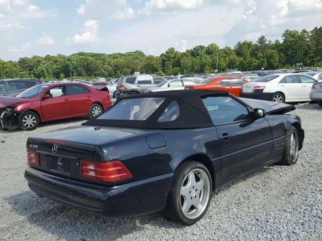 WDBFA68F11F199205 - 2001 MERCEDES-BENZ SL 500 BLACK photo 4