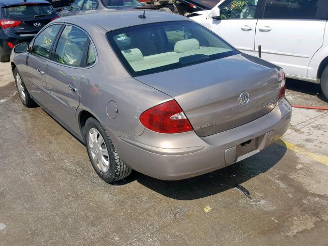 2G4WC582861164772 - 2006 BUICK LACROSSE C GOLD photo 3