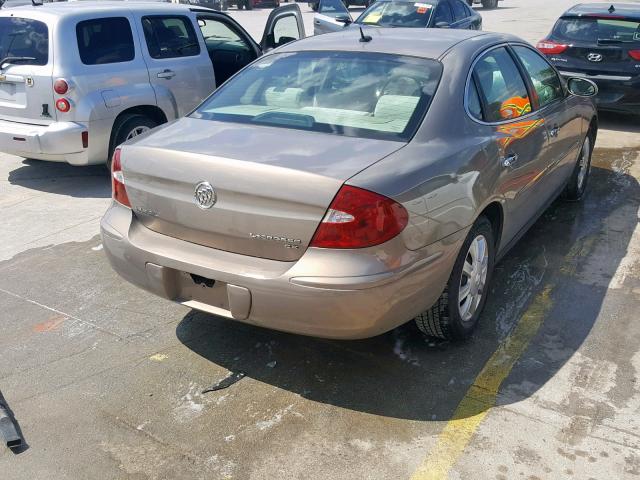 2G4WC582861164772 - 2006 BUICK LACROSSE C GOLD photo 4