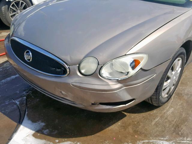 2G4WC582861164772 - 2006 BUICK LACROSSE C GOLD photo 9