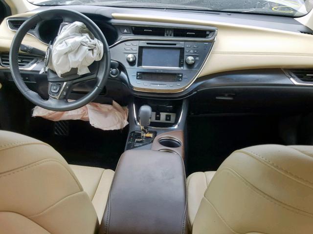 4T1BK1EB1GU219079 - 2016 TOYOTA AVALON XLE BURGUNDY photo 9