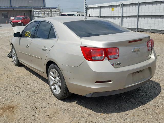 1G11C5SL1EF161163 - 2014 CHEVROLET MALIBU 1LT GOLD photo 3