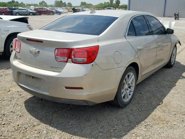 1G11C5SL1EF161163 - 2014 CHEVROLET MALIBU 1LT GOLD photo 4