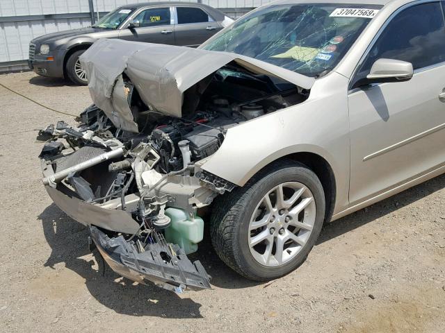 1G11C5SL1EF161163 - 2014 CHEVROLET MALIBU 1LT GOLD photo 9