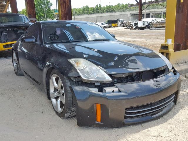 JN1BZ34D48M702844 - 2008 NISSAN 350Z COUPE BLACK photo 1