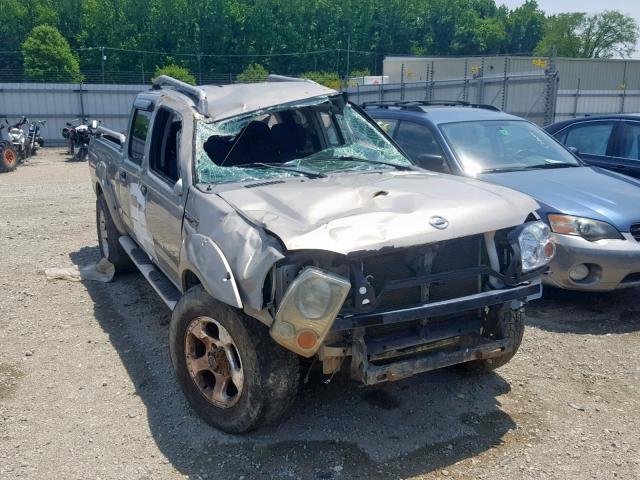 1N6MD29Y42C330507 - 2002 NISSAN FRONTIER C GOLD photo 1