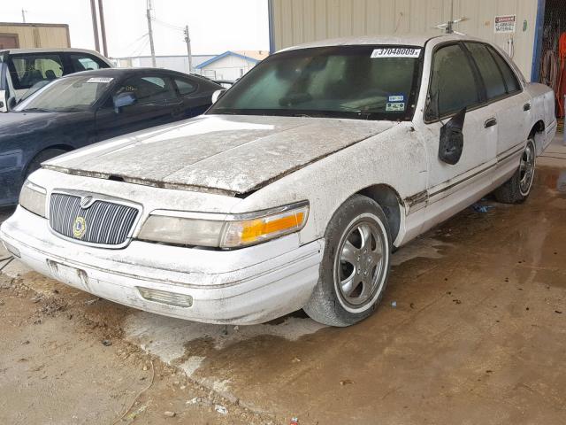 2MELM74WXSX609141 - 1995 MERCURY GRAND MARQ WHITE photo 2