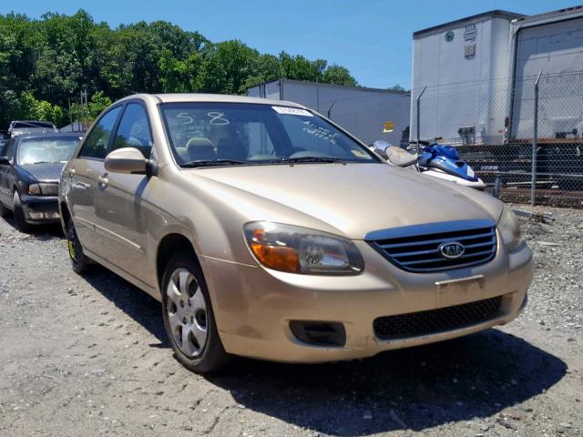 KNAFE221395665453 - 2009 KIA SPECTRA EX GOLD photo 1