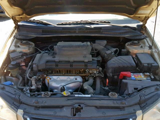 KNAFE221395665453 - 2009 KIA SPECTRA EX GOLD photo 7