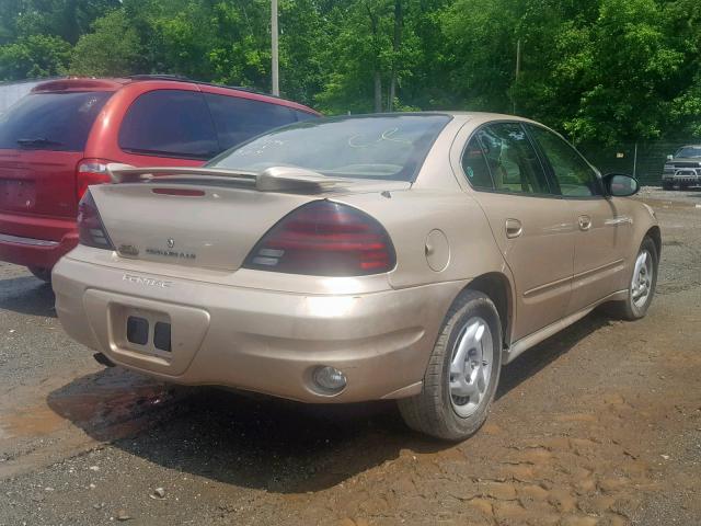 1G2NE52F83C168305 - 2003 PONTIAC GRAND AM S GOLD photo 4
