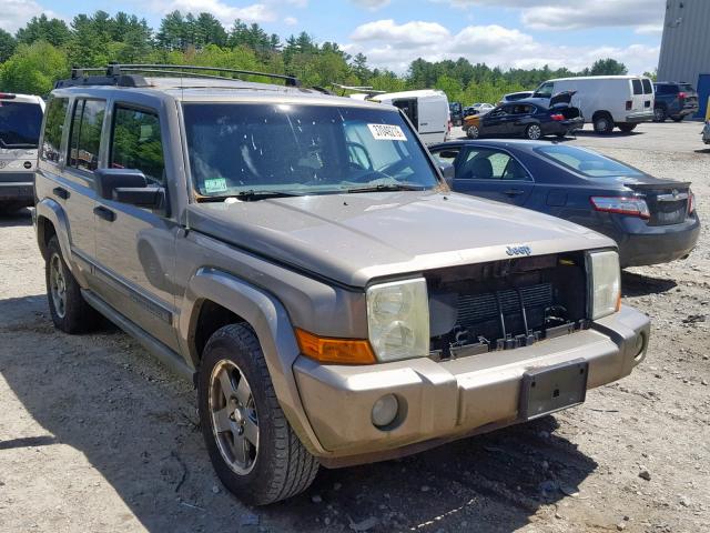 1J8HG48K66C156216 - 2006 JEEP COMMANDER თაფლისფერი ფოტო 1