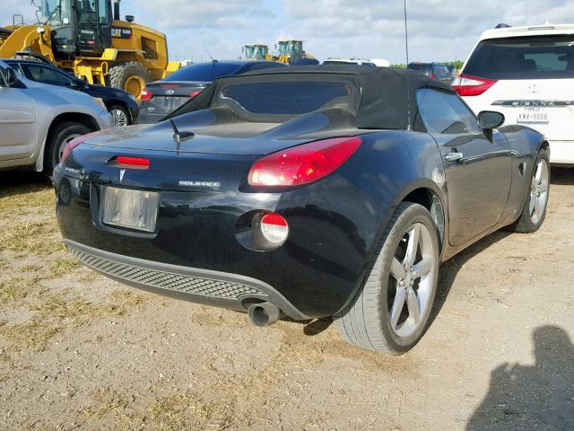 1G2MB35B59Y102453 - 2009 PONTIAC SOLSTICE BLACK photo 4