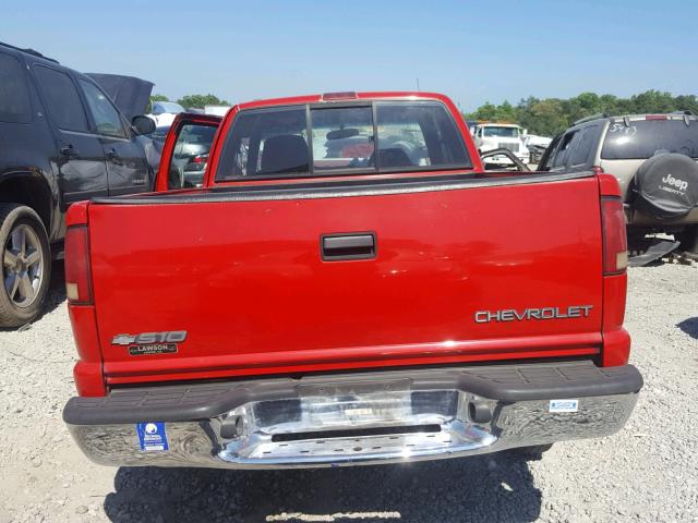 1GCCS19W428142053 - 2002 CHEVROLET S TRUCK S1 RED photo 9