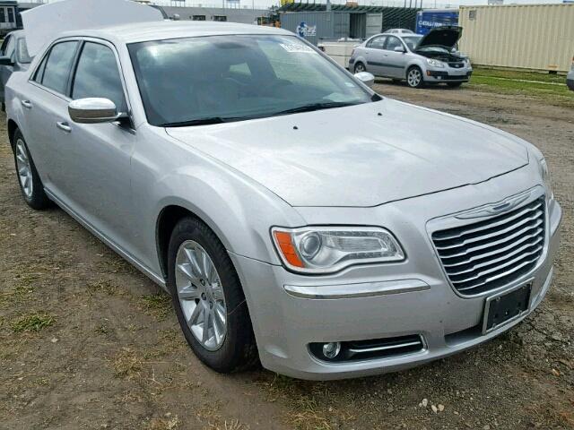 2C3CCACGXCH249221 - 2012 CHRYSLER 300 LIMITE SILVER photo 1