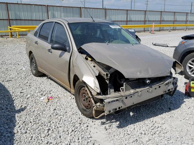 1FAFP34N57W274109 - 2007 FORD FOCUS ZX4 GOLD photo 1