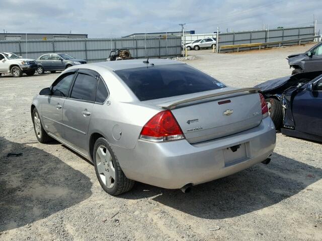 2G1WD58C469119445 - 2006 CHEVROLET IMPALA SUP ვერცხლისფერი ფოტო 3