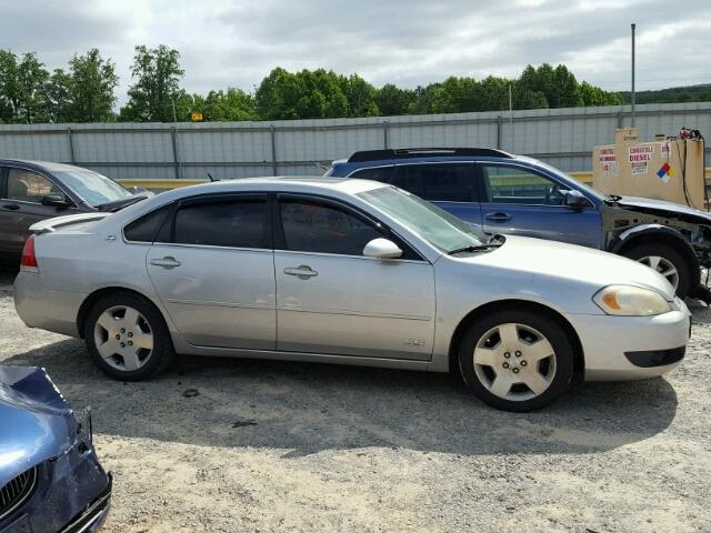 2G1WD58C469119445 - 2006 CHEVROLET IMPALA SUP ვერცხლისფერი ფოტო 9