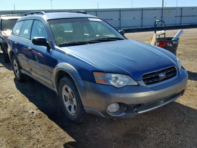 4S4BP61C977337540 - 2007 SUBARU LEGACY OUT BLUE photo 1