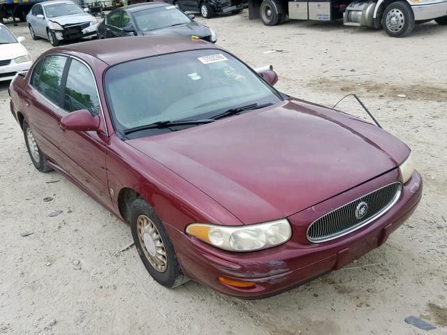 1G4HP54K124110313 - 2002 BUICK LESABRE CU MAROON photo 1