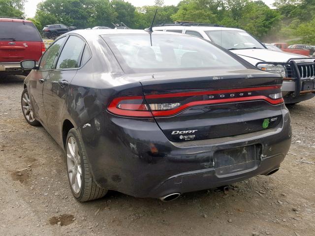 1C3CDFBA8DD303993 - 2013 DODGE DART SXT BLACK photo 3