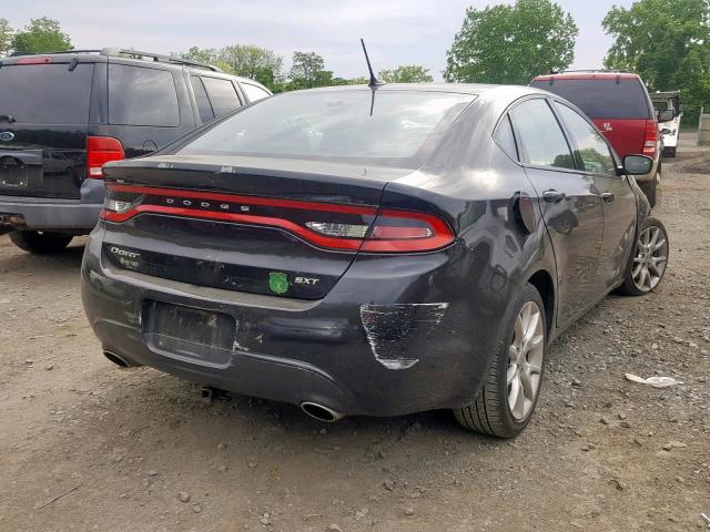 1C3CDFBA8DD303993 - 2013 DODGE DART SXT BLACK photo 4