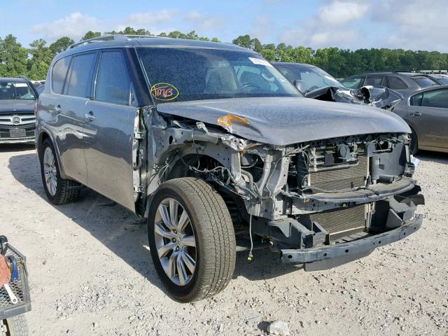 JN8AZ2NF1B9504112 - 2011 INFINITI QX56 GRAY photo 1