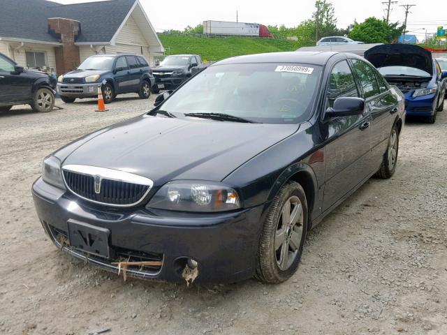 1LNHM87A36Y640083 - 2006 LINCOLN LS BLACK photo 2