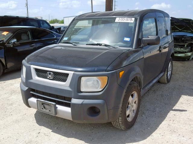 5J6YH18625L012290 - 2005 HONDA ELEMENT EX BLACK photo 2